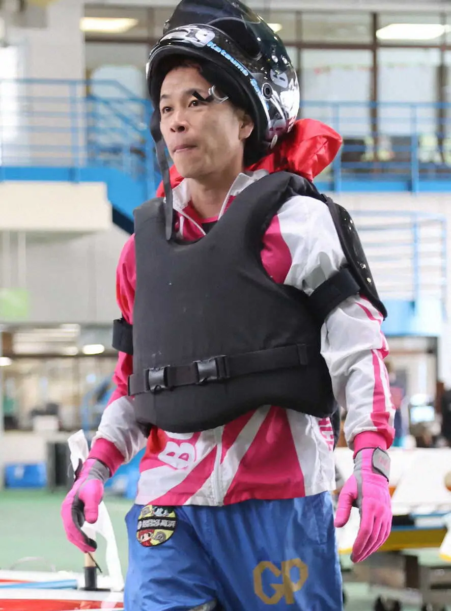 【画像・写真】【福岡ボート　G1福岡チャンピオンC】磯部誠が今節初勝利　苦手の福岡水面で奮闘中