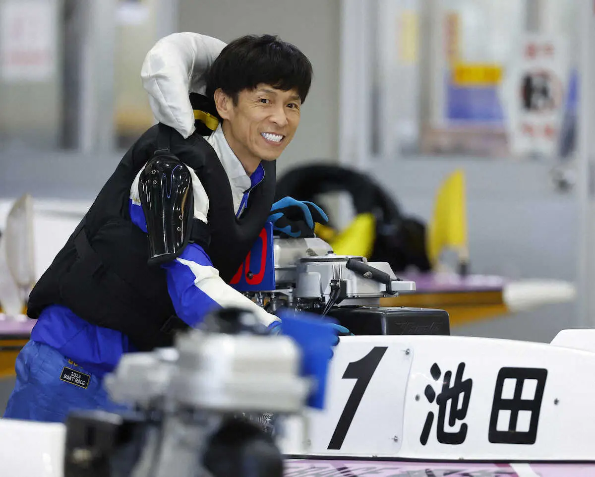 【画像・写真】【桐生ボート　PG1マスターズチャンピオン】池田浩二　初日ドリームで盤石の逃げを披露する