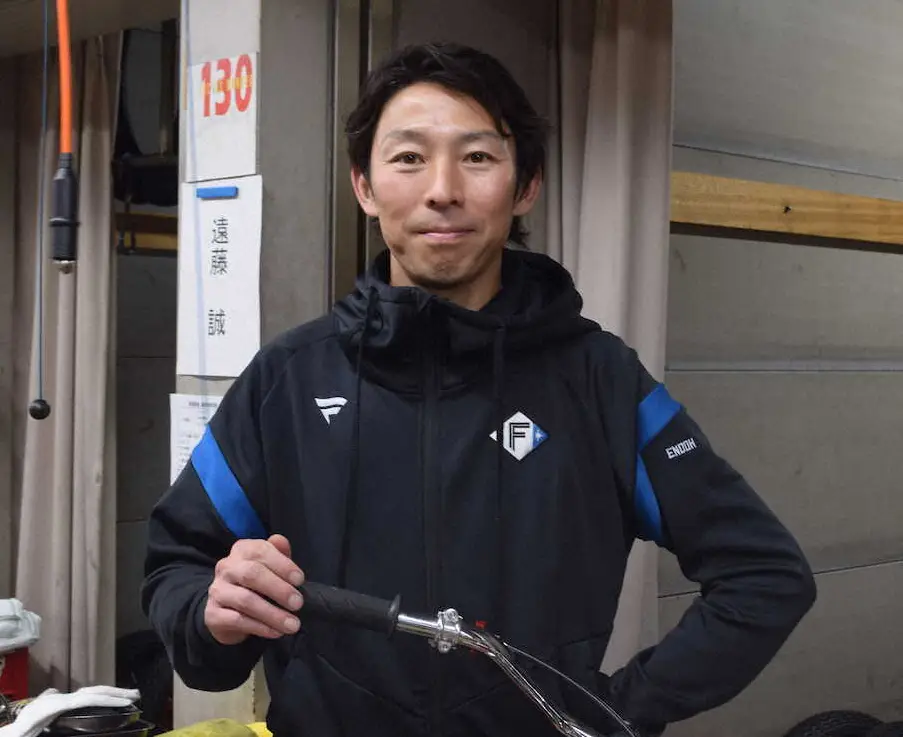 【画像・写真】【川口オート　SGオールスター】遠藤誠　弟さんから“ぶんどった”日本ハム関係者のウェアでいざ大舞台