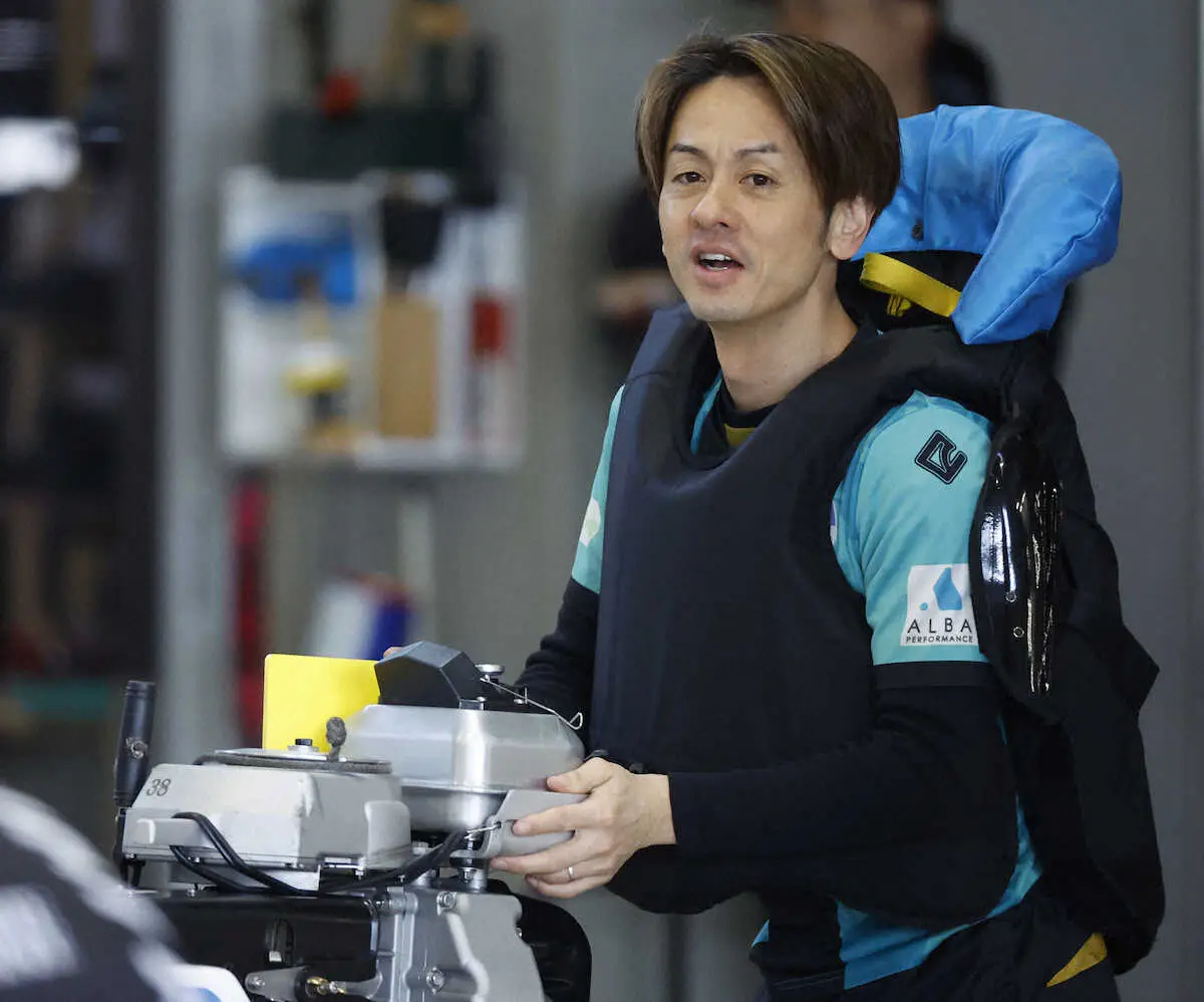 【画像・写真】【桐生ボート　PG1マスターズチャンピオン】井口佳典　2年前の覇者が大外から底力を見せる