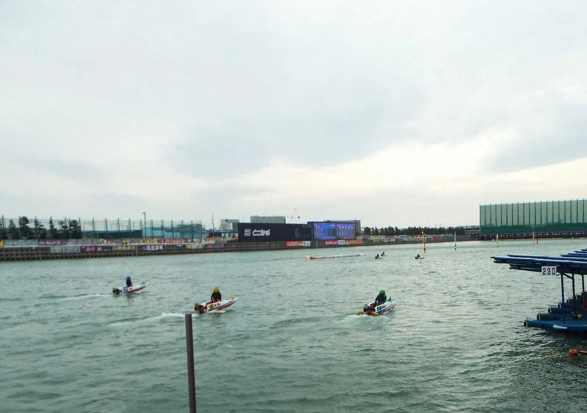 【画像・写真】【とこなめボート　5日目】強風で6R以降中止・順延　優勝戦は5月1日に