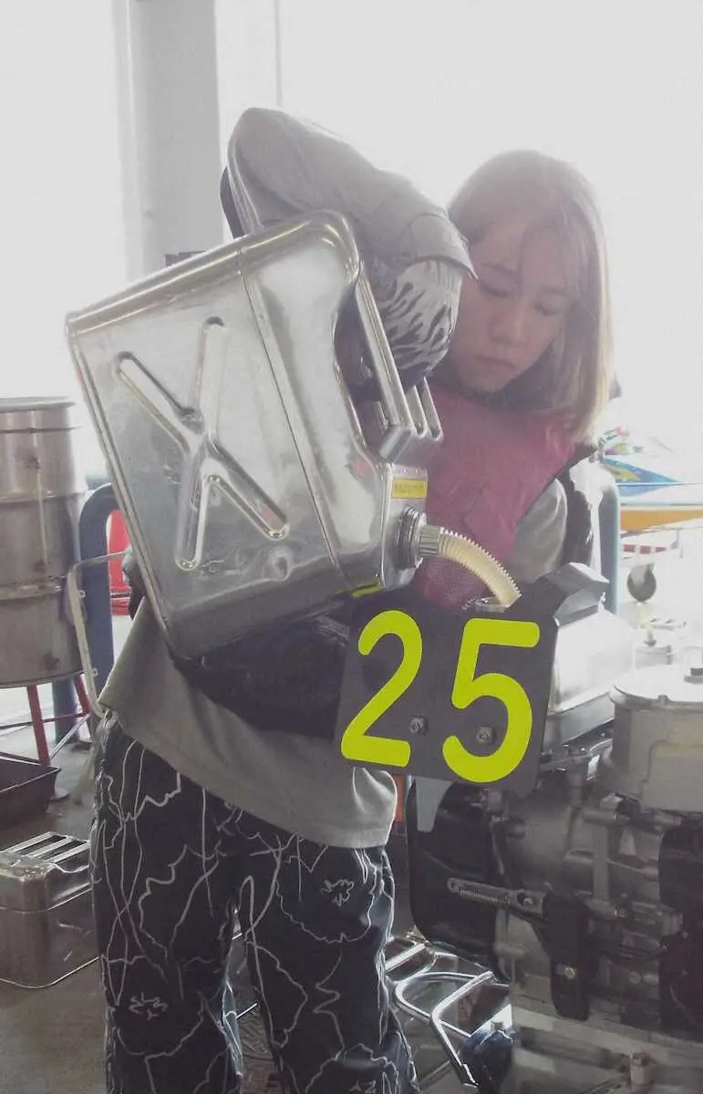 【画像・写真】【びわこボート】地球環境に配慮して日本初「エタノール30％配合ガソリン」テスト使用　7月13日まで