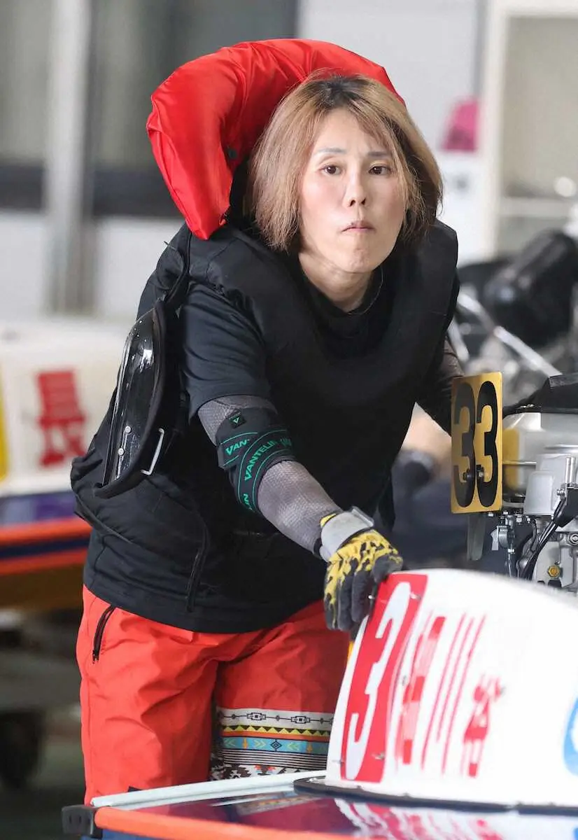 【画像・写真】【とこなめボート　G2レディースオールスター】細川裕子　地元の主砲が2日目を連勝