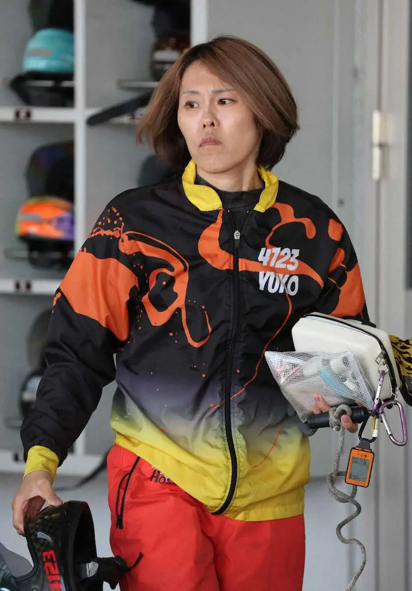 【画像・写真】【とこなめボート　G2レディースオールスター】細川裕子　「足の差が出て」4着に「悔しい」