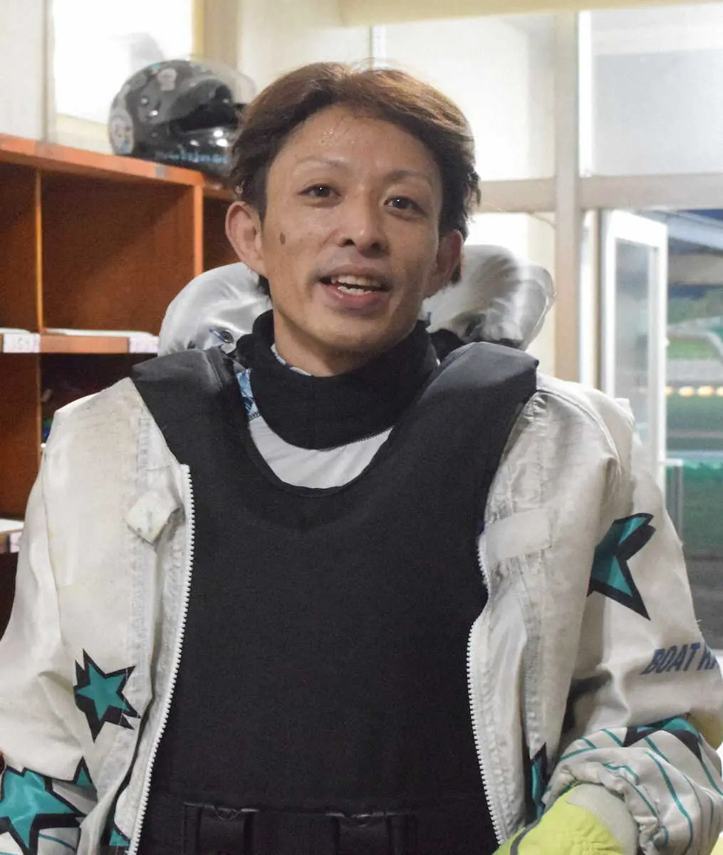 【画像・写真】【下関ボート　ミッドナイトボートレース1st】長尾章平　「本当にいい」舟足で目指すは久々Vゴール