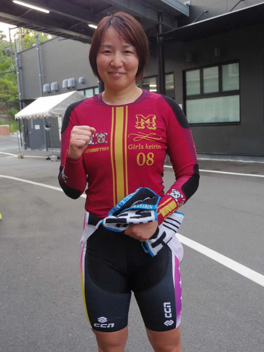 【画像・写真】【玉野競輪　F1スポーツニッポン杯争奪戦】ガールズは尾崎睦がV　「玉野は大好き！」