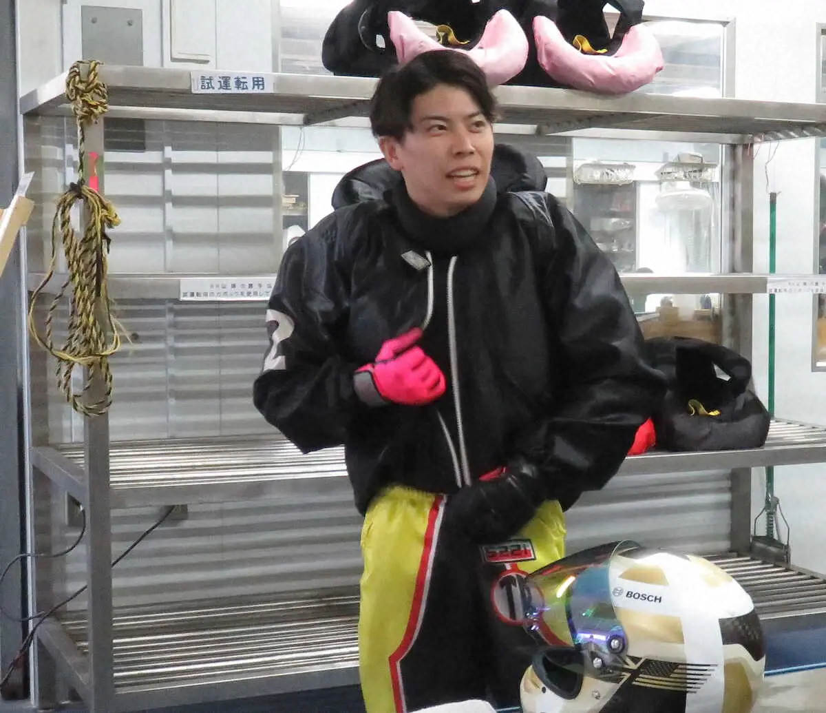 【画像・写真】【江戸川ボート　一般戦】竹間隆晟　1年7カ月ぶり2度目の優勝へ気合十分