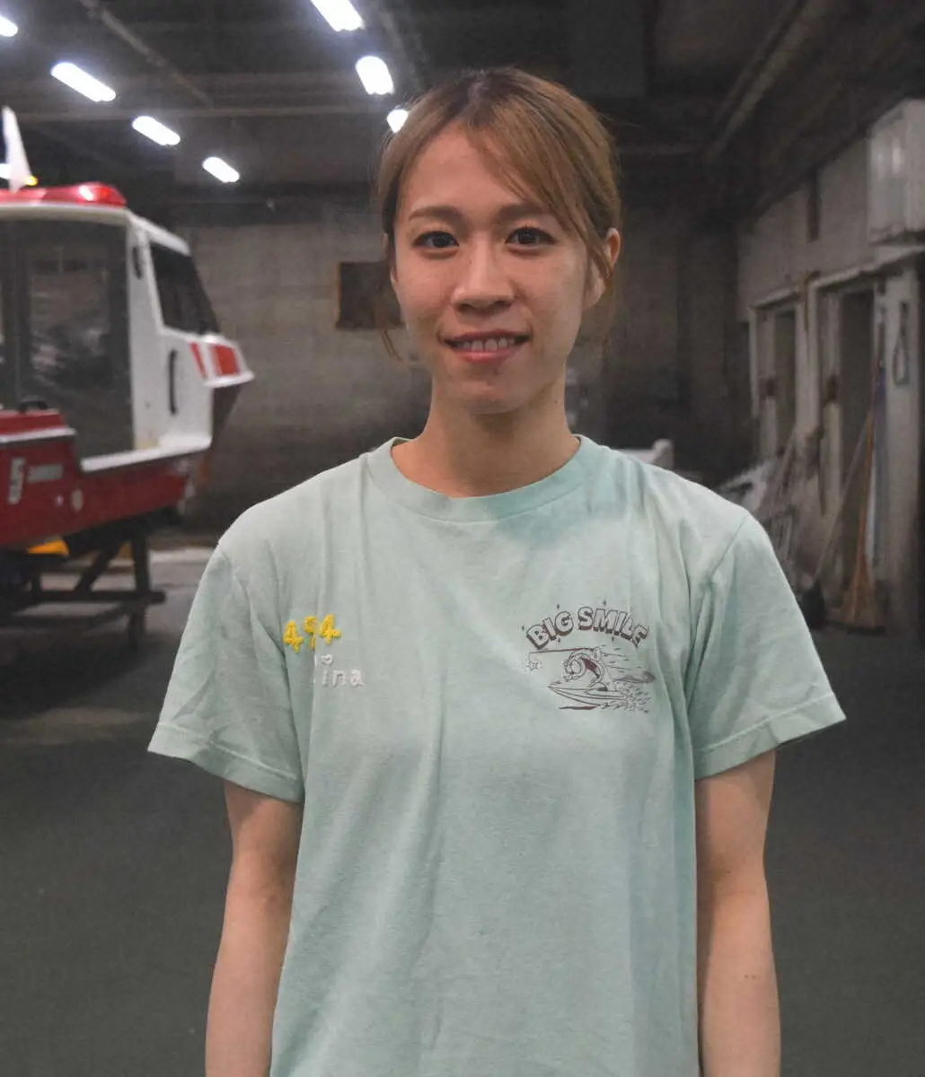 【画像・写真】【下関ボート　ミッドナイトボートレース2nd】山本梨菜　好パワーを武器に狙えデビュー初優勝