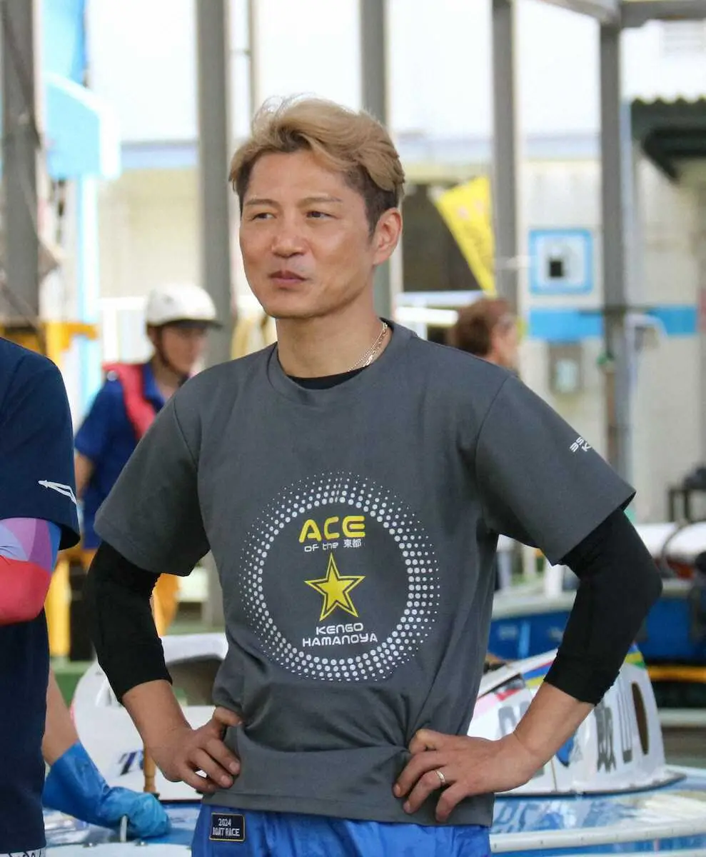 【画像・写真】【平和島ボート　G2モーターボート大賞】浜野谷憲吾　地元特別レースで通算2200勝達成