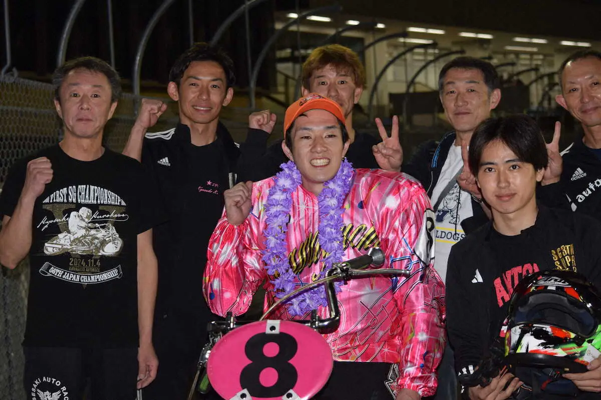 【画像・写真】【川口オート　G2川口記念】黒川京介がこの大会2度目のV　佐藤励を寄せ付けず独走