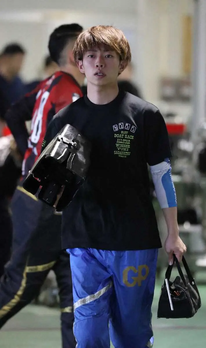 【画像・写真】【まるがめボート　SGオールスター】定松勇樹　重い足かせも何のその