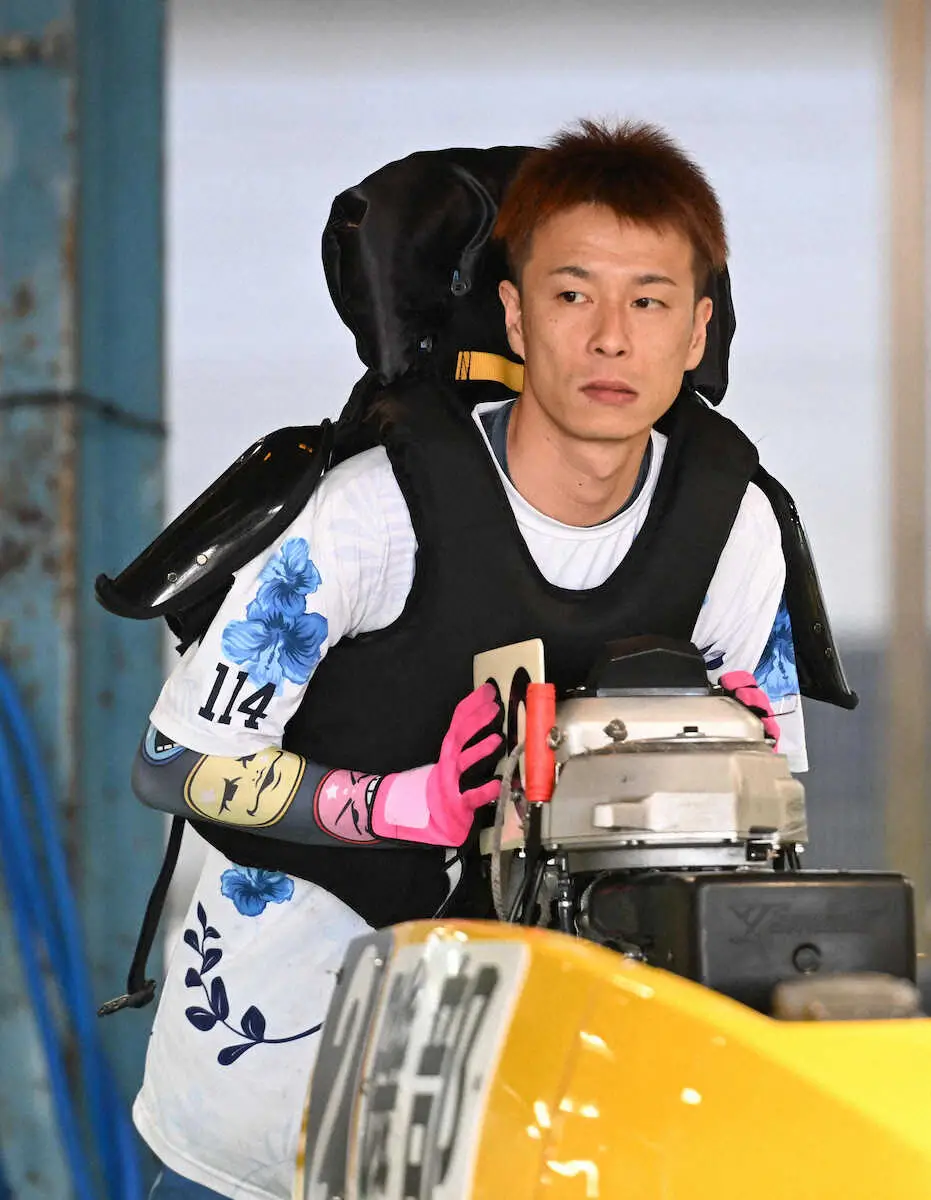 【画像・写真】【まるがめボート　SGオールスター】磯部誠　接戦制し優出　SG初出場の地で「1円でも多く稼ぎたい」