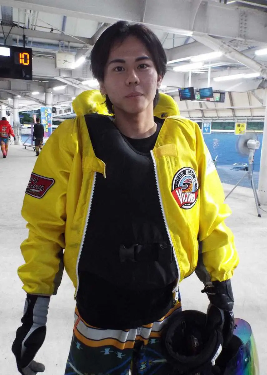 【画像・写真】【住之江ボート　ブルースターカップ】香川颯太　F持ち何の！冷静に勝負「今の足なら展開を突ける」