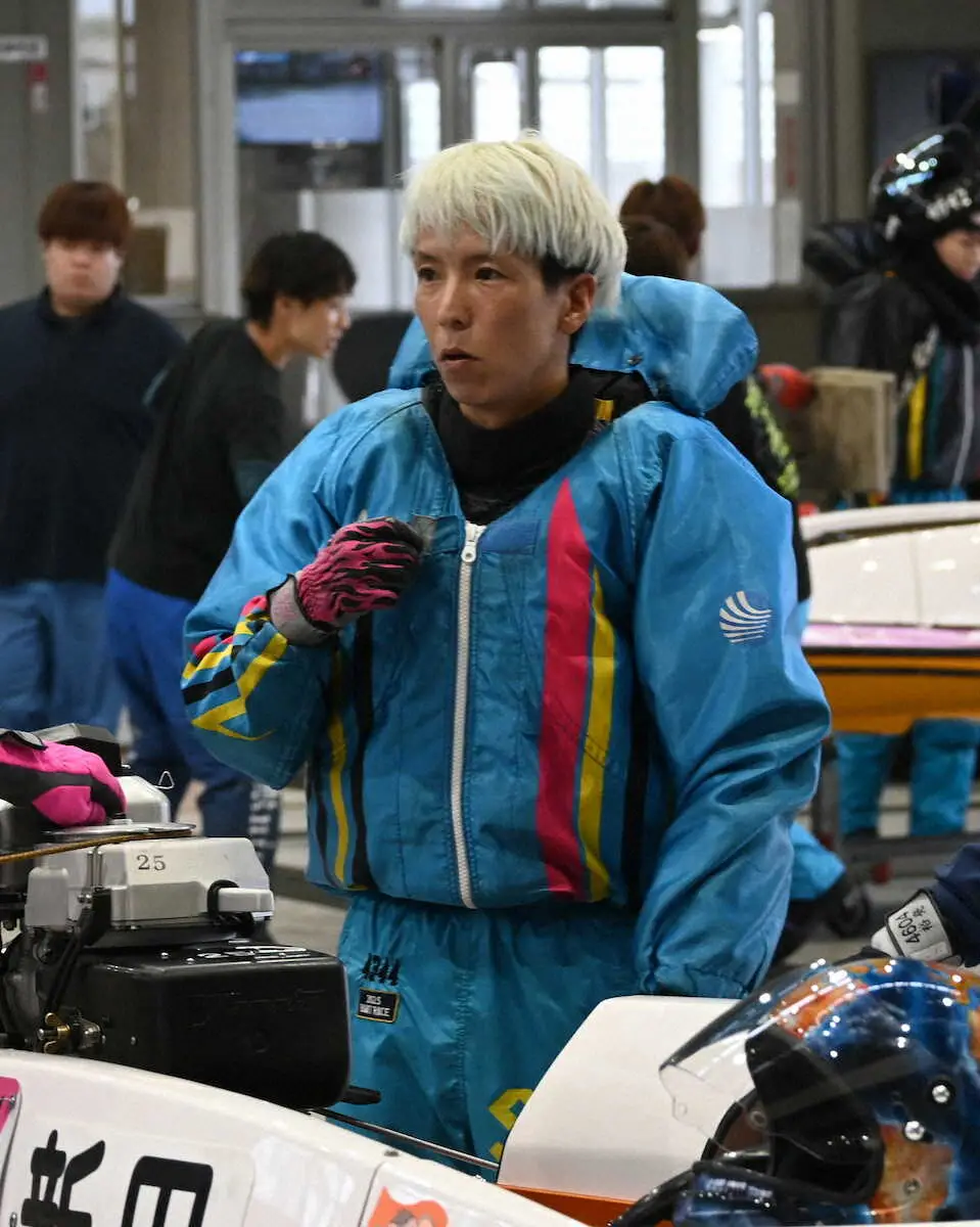 【画像・写真】【桐生ボート　G1赤城雷神杯】新田雄史　地元ダービーに向けて好調キープ「レース足がいいと思う」