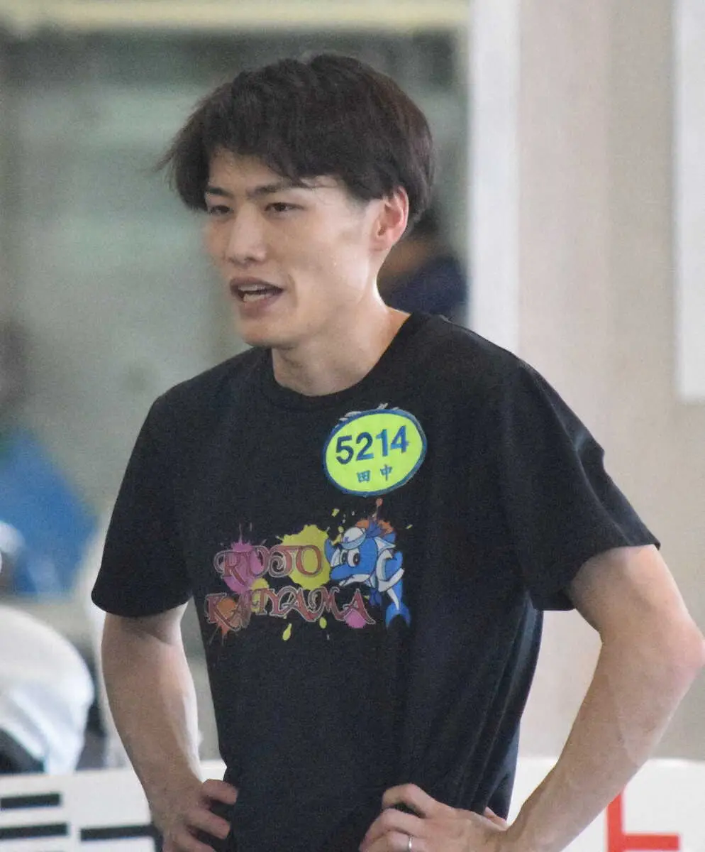 【画像・写真】【下関ボート　レディースVSルーキーズバトル】田中宏典　男子4位で準優入り　減量効果は抜群