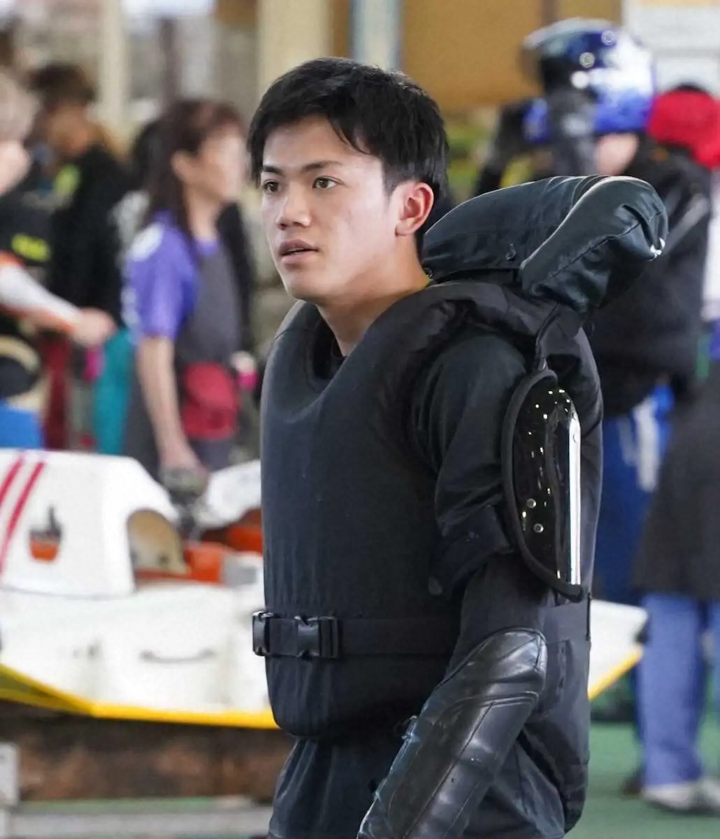【画像・写真】【蒲郡ボート　ルーキーシリーズ第12戦】ヤングダービー出場組の中山翔太　目指すは初V