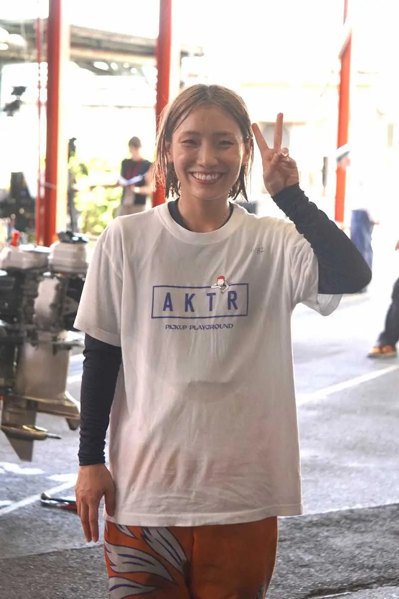 【画像・写真】【戸田ボート　ヴィーナスシリーズ第9戦】宮崎安奈　得点率10位で予選突破「足は断然良くなった」