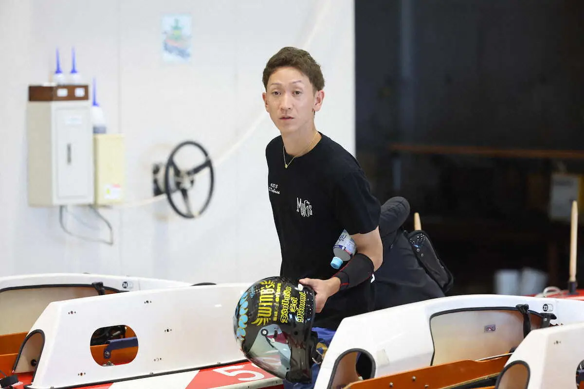 【画像・写真】【徳山ボート　SGオーシャンカップ】佐藤翼　軽快な動きで安定した走りを披露