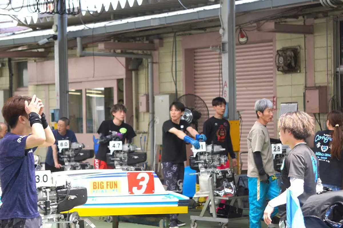 【画像・写真】【平和島ボート　BIGFUN平和島杯】30日の開催は津波注意報が発令されたため中止、順延