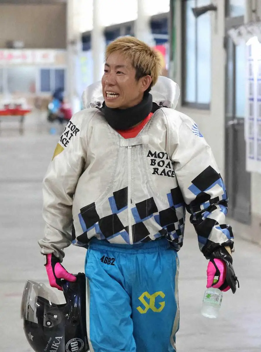 【画像・写真】【三国ボート　G1北陸艇王決戦】大上卓人　節イチパワーで逃げ切りG1初制覇「今節は100点です」