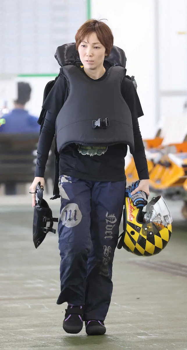 【画像・写真】【浜名湖ボート　PG1　第39回レディースチャンピオン】清埜翔子　評判機とのコンビで手応えは良好