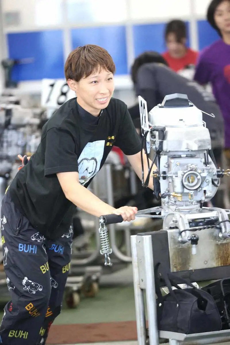 【画像・写真】【浜名湖ボート　PG1レディースチャンピオン】松尾夏海　「好き」と語る1、3号艇から勝負駆け