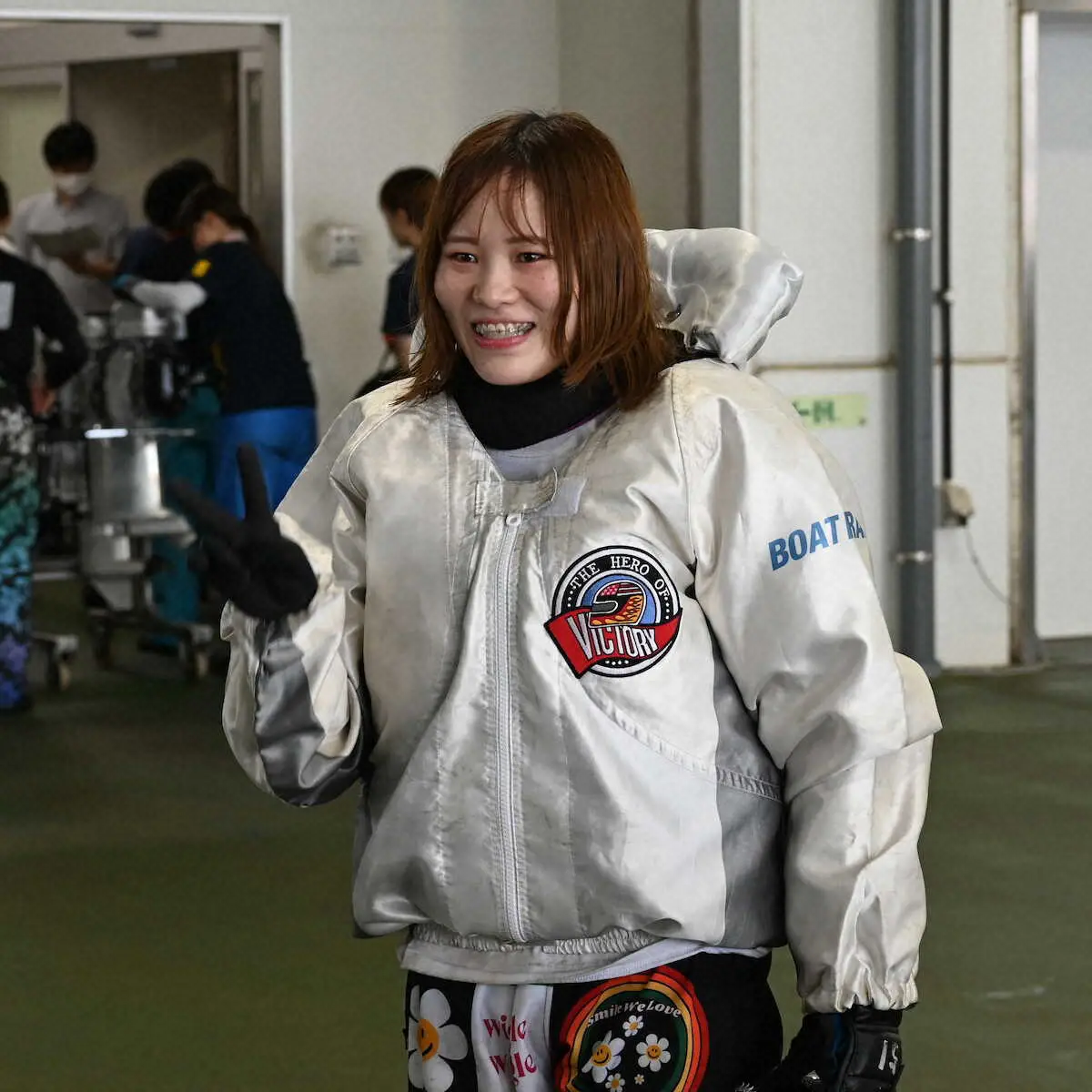 【画像・写真】【浜名湖ボート　PG1第39回レディースチャンピオン】山口真喜子1Rを逃げ快勝　G1戦15走目で初〇