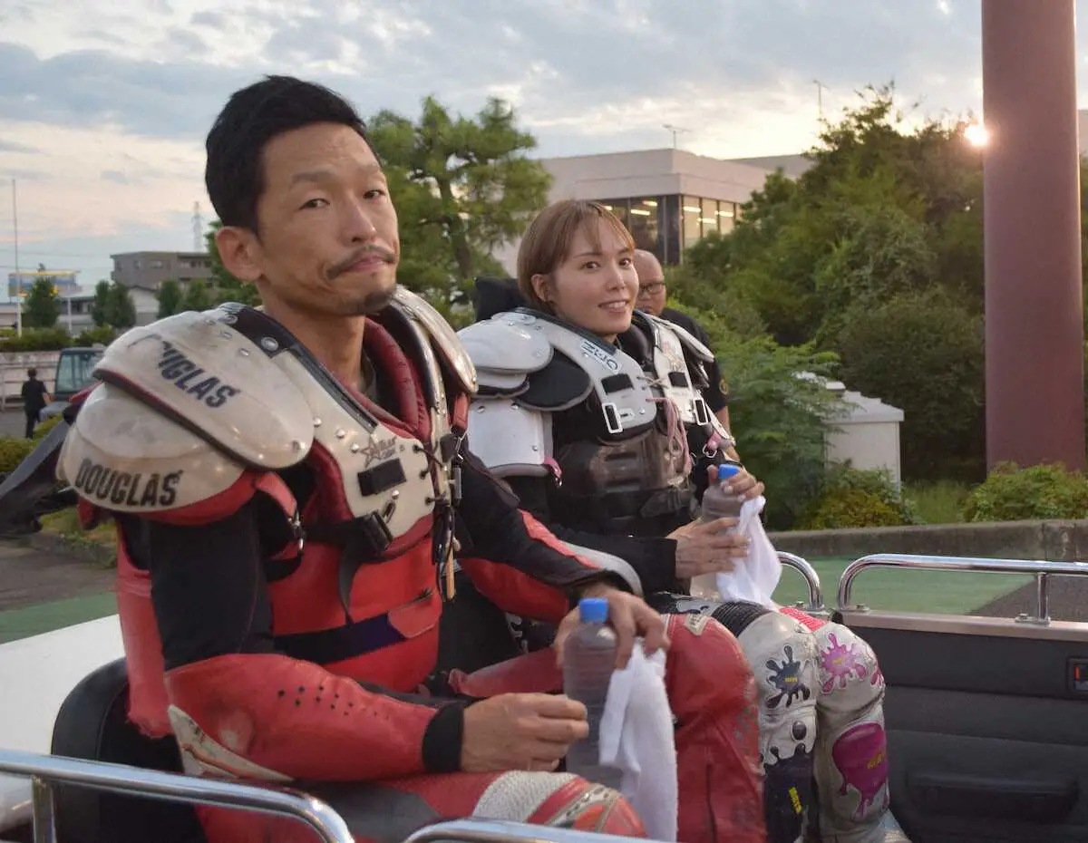 【画像・写真】【伊勢崎オート　SGグランプリ】中村雅人　さすがの粘りでW佐藤を逆転「無心で追った」