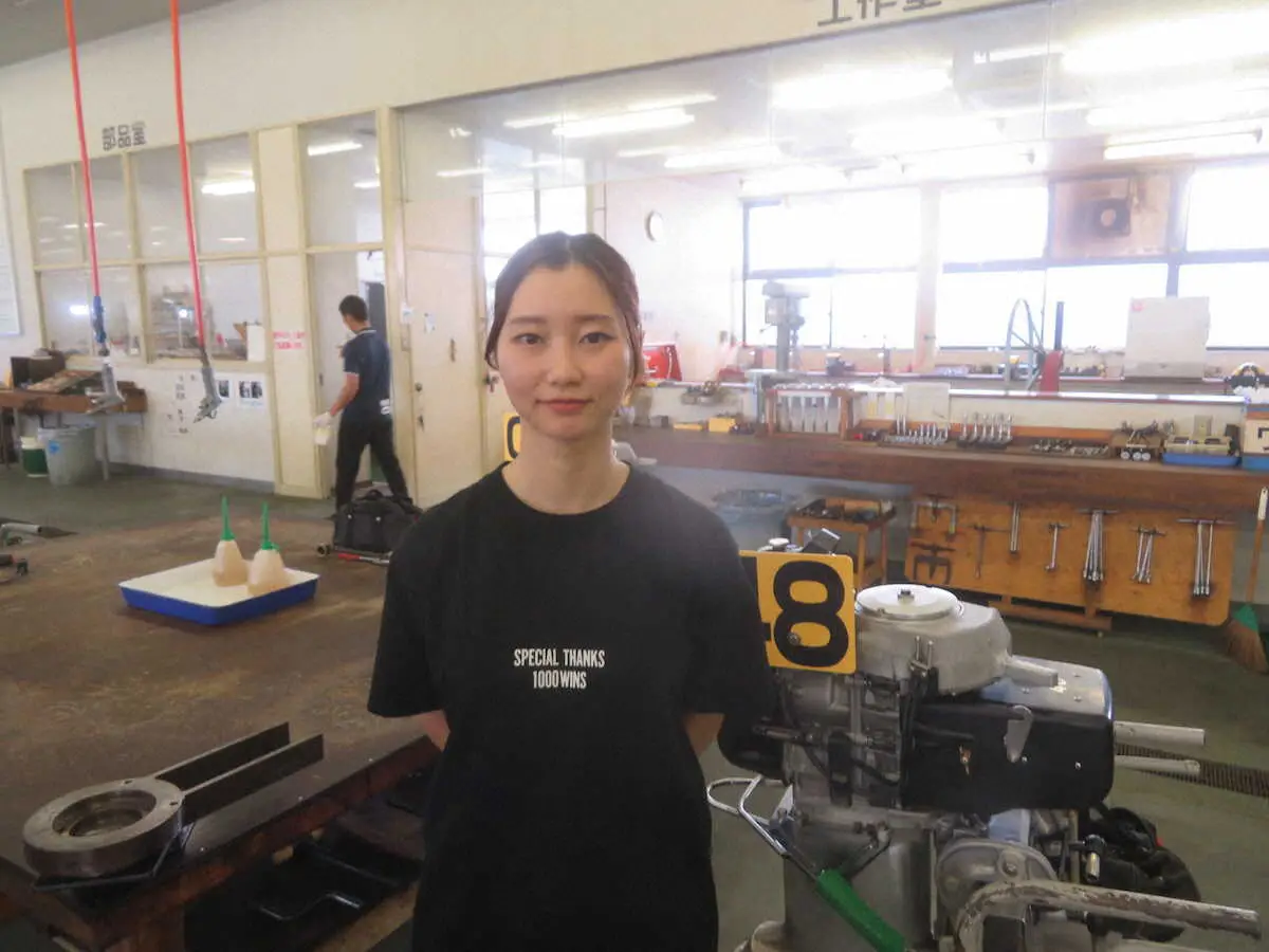 【画像・写真】【とこなめボート　ヴィーナスシリーズ第11戦】武井莉里佳　予選突破も表情は神妙　準優で倍返しだ