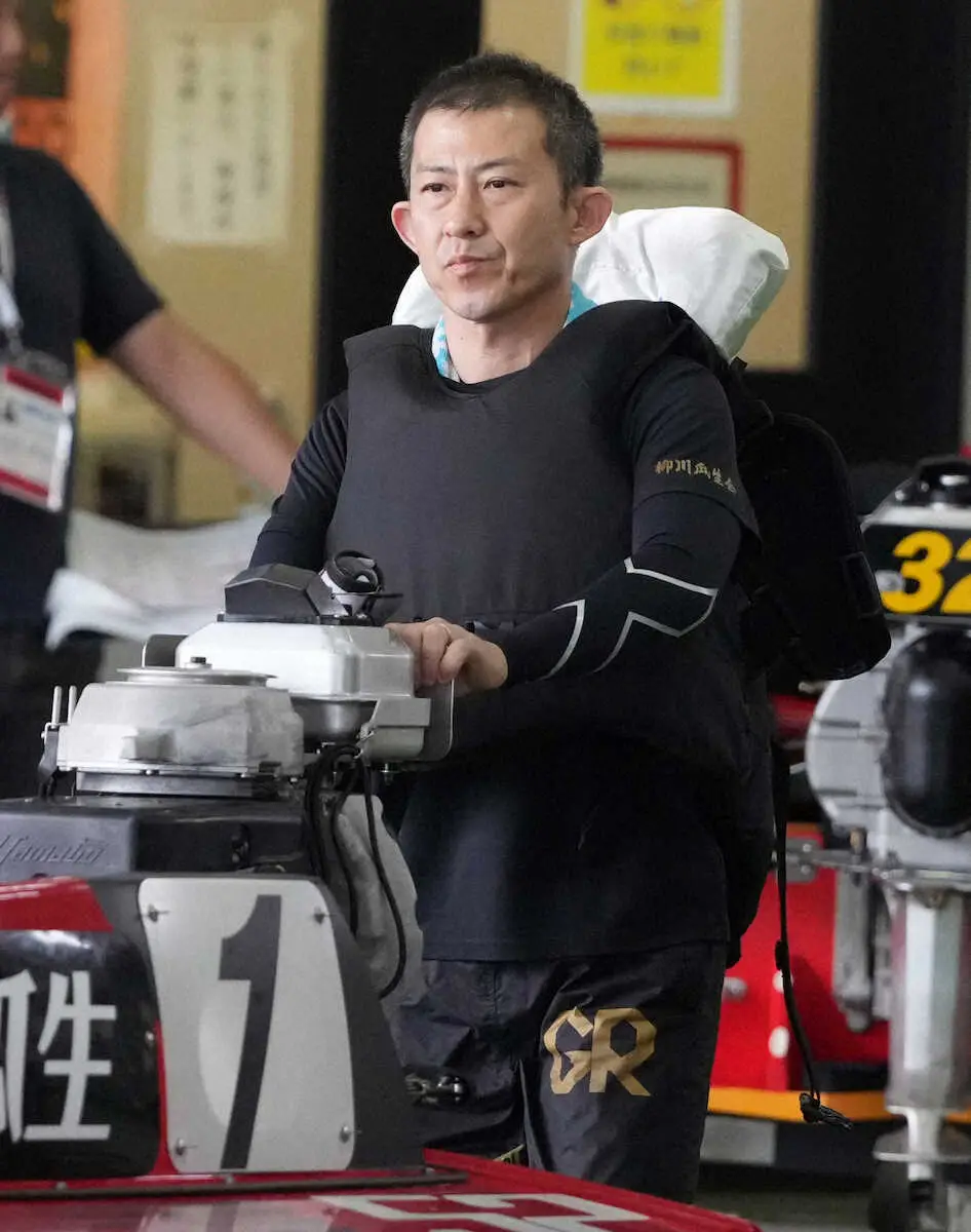 【画像・写真】【若松ボート　SGボートレースメモリアル】瓜生正義　イン先マイも2着　SG12V逃し「完敗です」