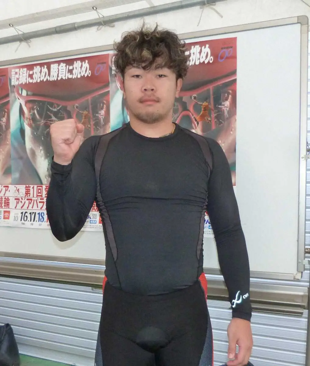 【画像・写真】志田龍星の番手でＧⅢ初Ｖを目指す纐纈洸翔