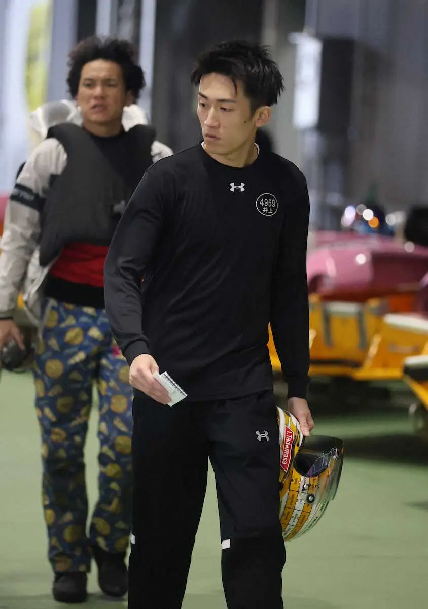 【画像・写真】【津ボート　SGダービー】井上忠政　道中押し上げ6着回避　伸び中心に動きは好感触　