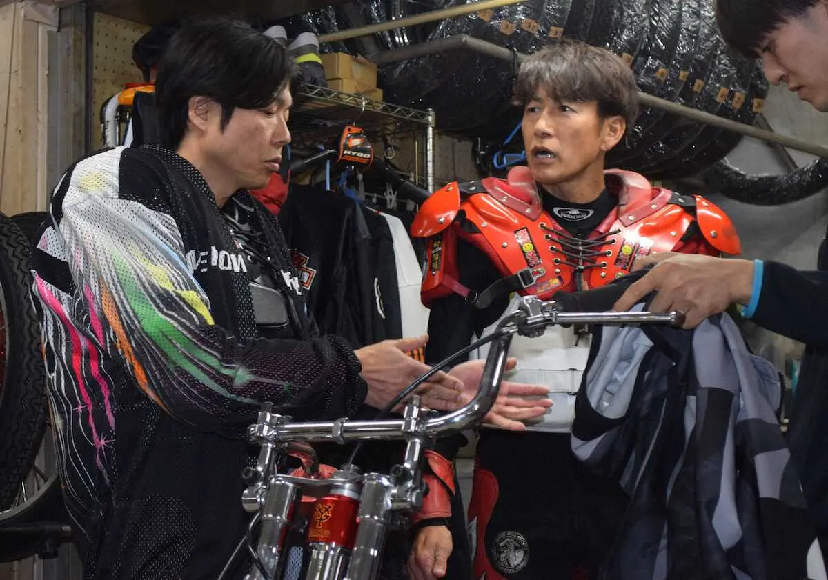 【画像・写真】【飯塚オート　SG日本選手権】篠原睦　佐藤貴也の猛追退け今節3勝目「展開です」