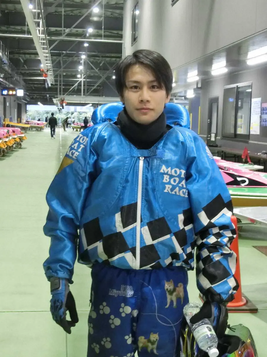 【画像・写真】【津ボート　ルーキーシリーズ第21戦】宮脇遼太　1枠なしで初日連勝「流れが良かった」