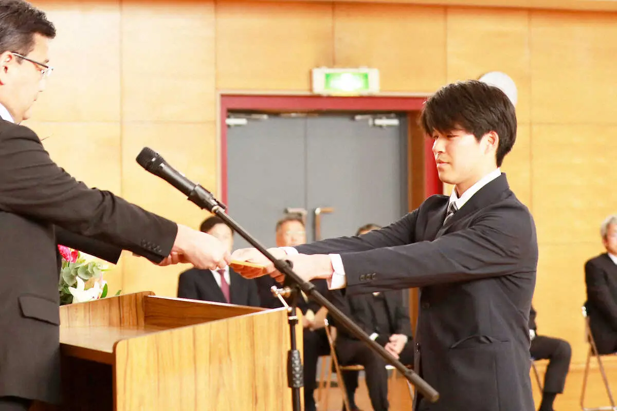 【画像・写真】【オートレース】39期が卒業式　最優秀賞・小林右京は同期に感謝　14日以降続々デビュー