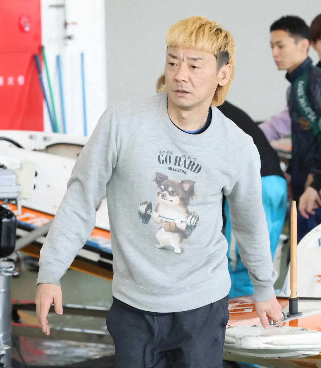【画像・写真】【住之江ボート　G1近畿地区選手権】湯川浩司　“残り物に福”で評判機ゲット
