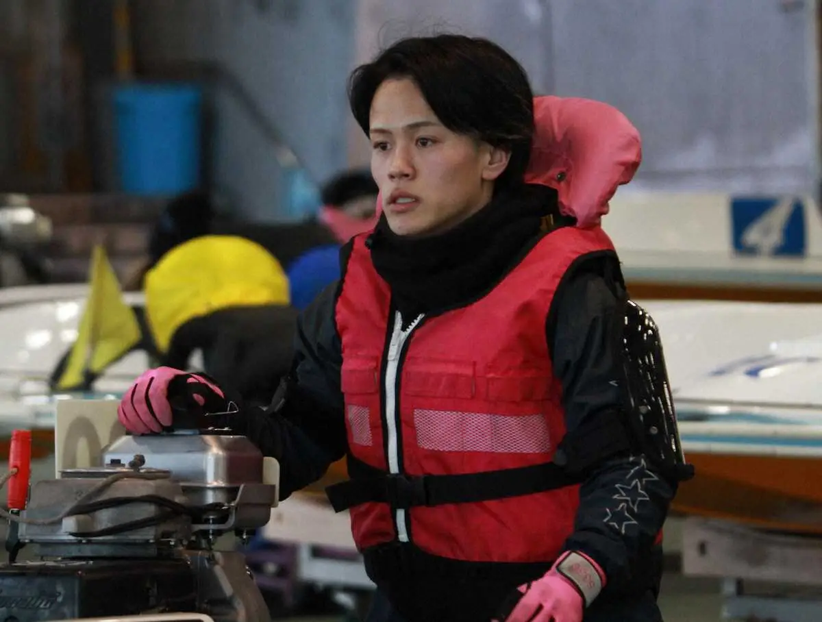 【画像・写真】【下関ボート　ミッドナイトボートレース】安河内鈴之介　前回当地戦でF　成長を示したい