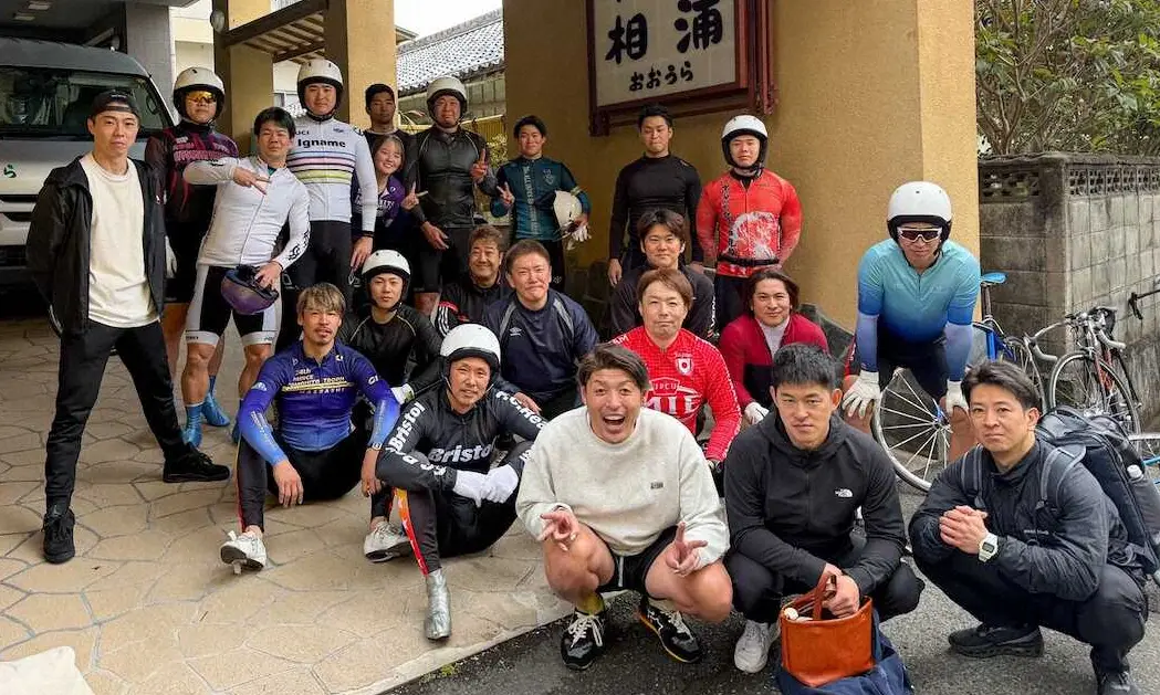 【画像・写真】合宿で絆を深めた三重支部の選手たち（浅井選手提供）