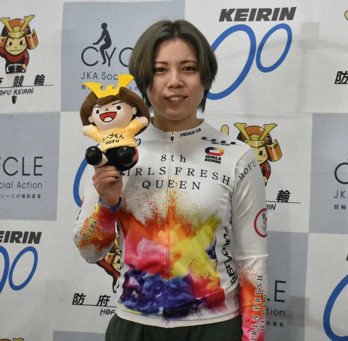【画像・写真】【防府競輪　ガールズフレッシュクイーン】豊田美香　強豪相手に今までの成果ぶつける