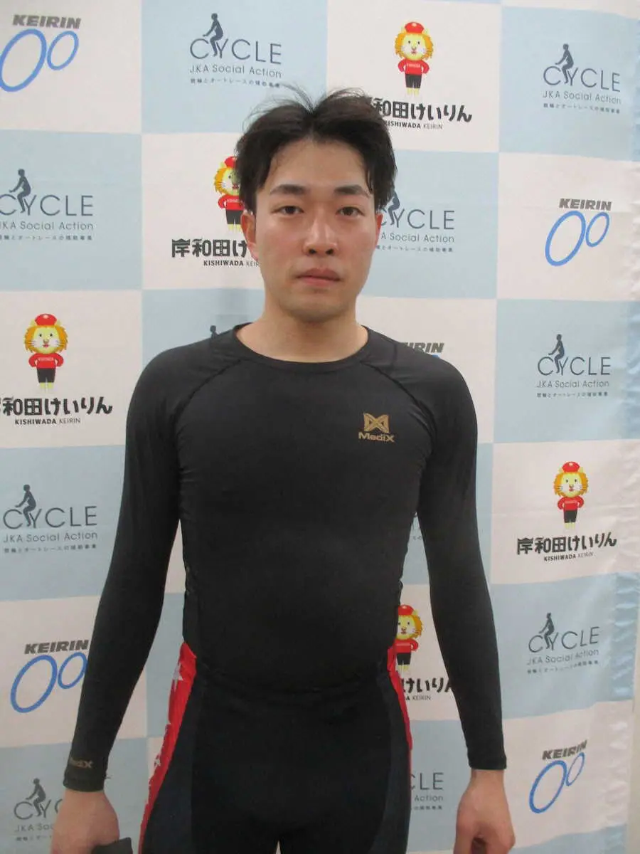 【画像・写真】【岸和田競輪　前検日コメントならウィンチケット杯】小堀敢太　果敢な走りで突破を目指す