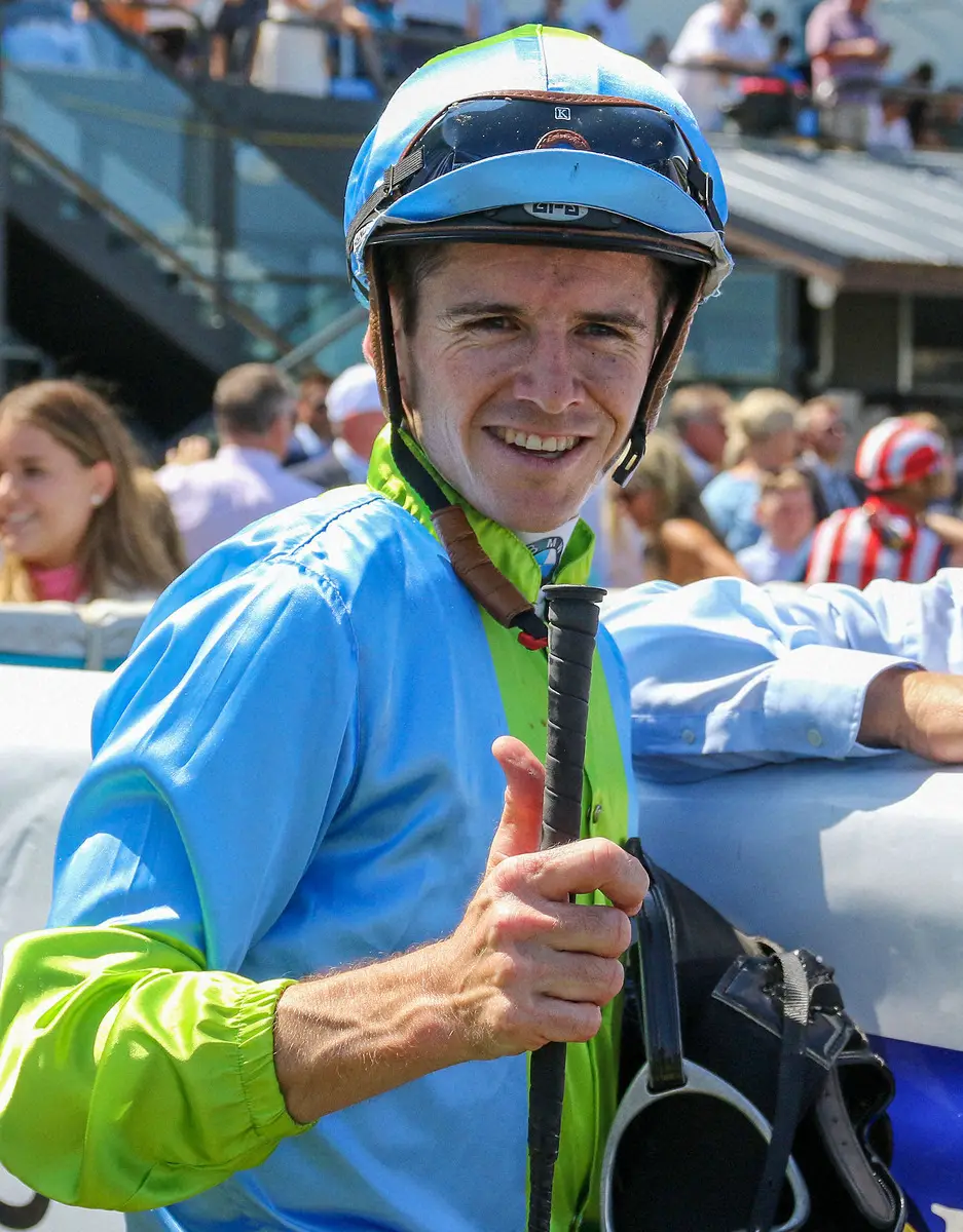 【画像・写真】香港初騎乗となるジェイソン・コレット（C）Ｔｈｅ　Ｈｏｎｇ　Ｋｏｎｇ　Ｊｏｃｋｅｙ　Ｃｌｕｂ