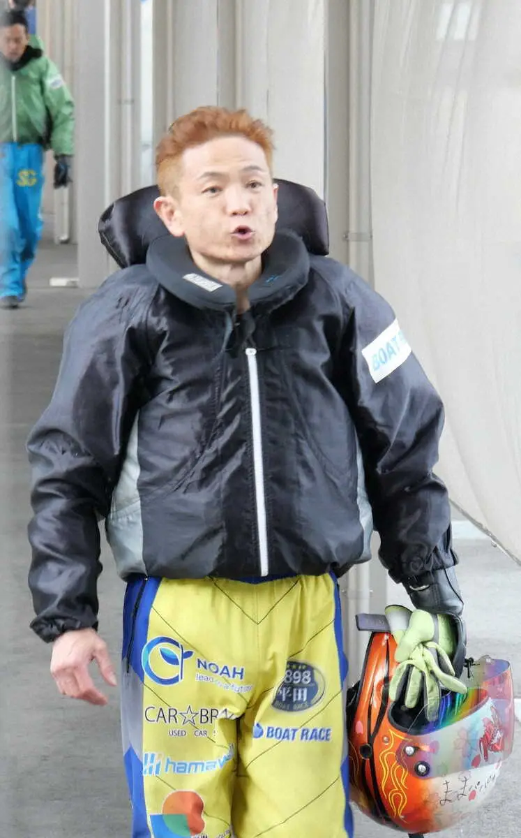 【画像・写真】【宮島ボート　PG1マスターズチャンピオン】平田忠則　連勝で一気浮上の18強　相棒は本格化