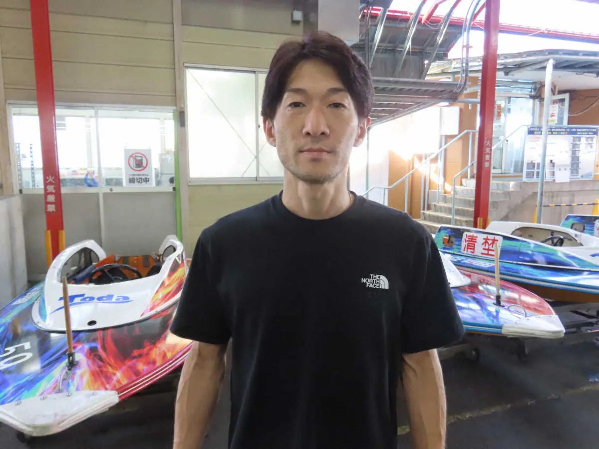 【画像・写真】【戸田ボート　ウインビーカップ】好素性機の谷津幸宏　シリーズ初白星「つながりを良くしたい」