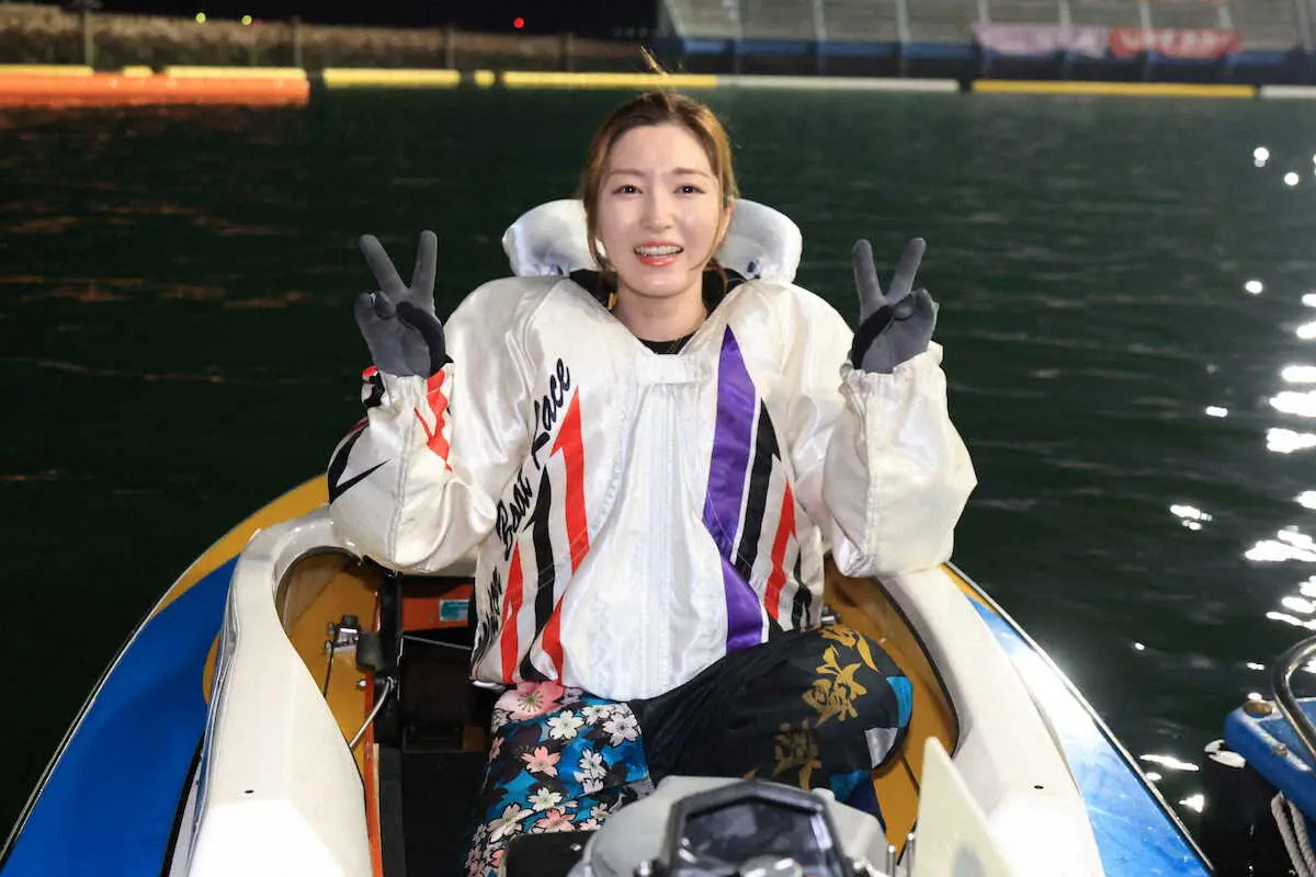 【画像・写真】【まるがめボート　G2レディースオールスター】田上凜を完封　西橋奈未　鬼門の地で記憶に残るV逃げ