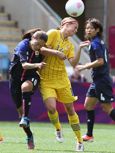 高視聴率をマークしたロンドン五輪サッカー女子１次リーグ「日本―スウェーデン」戦