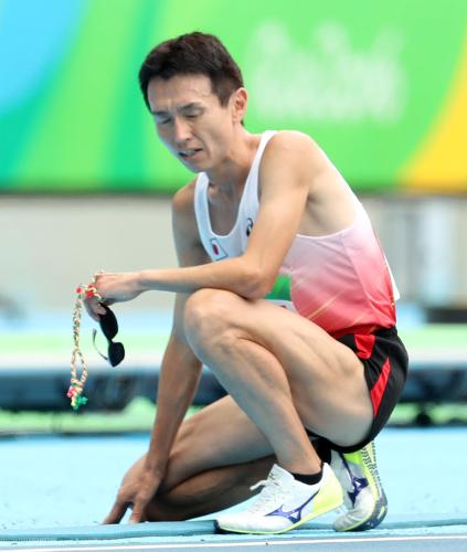 ＜リオパラリンピック＞男子５０００メートルＴ１１決勝、６位でゴールした和田