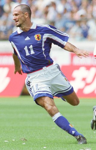 Ｇ大阪の来季監督候補に浮上している呂比須ワグナー氏。現役時代は日本代表として９８年Ｗ杯フランス大会に出場した