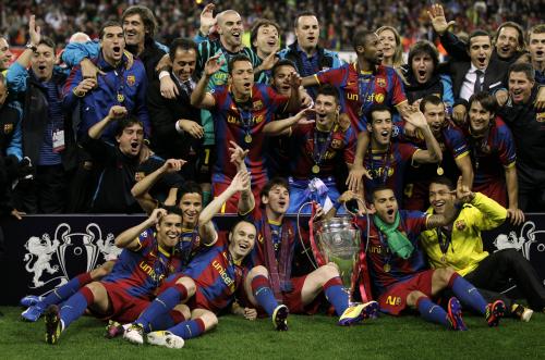 ローレウス・スポーツ賞チーム部門はサッカーの欧州チャンピオンズリーグやクラブＷ杯を制したバルセロナが受賞した