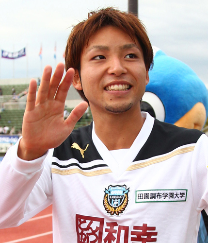 昨季は１２得点を決め、チーム得点王となった川崎ＦのＦＷ小林