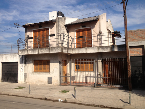 ロサリオ市街地南部にある、メッシの生家 (C)Photogamma